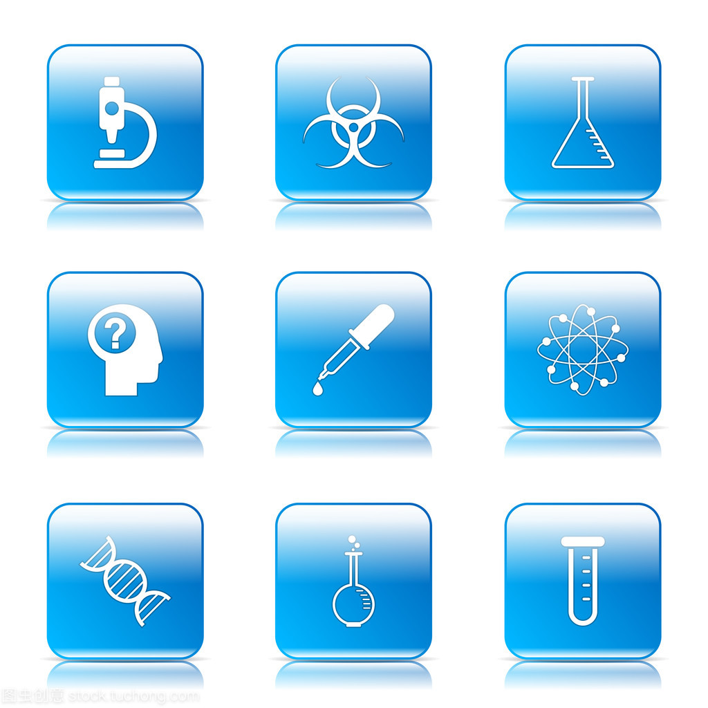 科學儀器圖標集 探索科學與技術的視覺橋梁